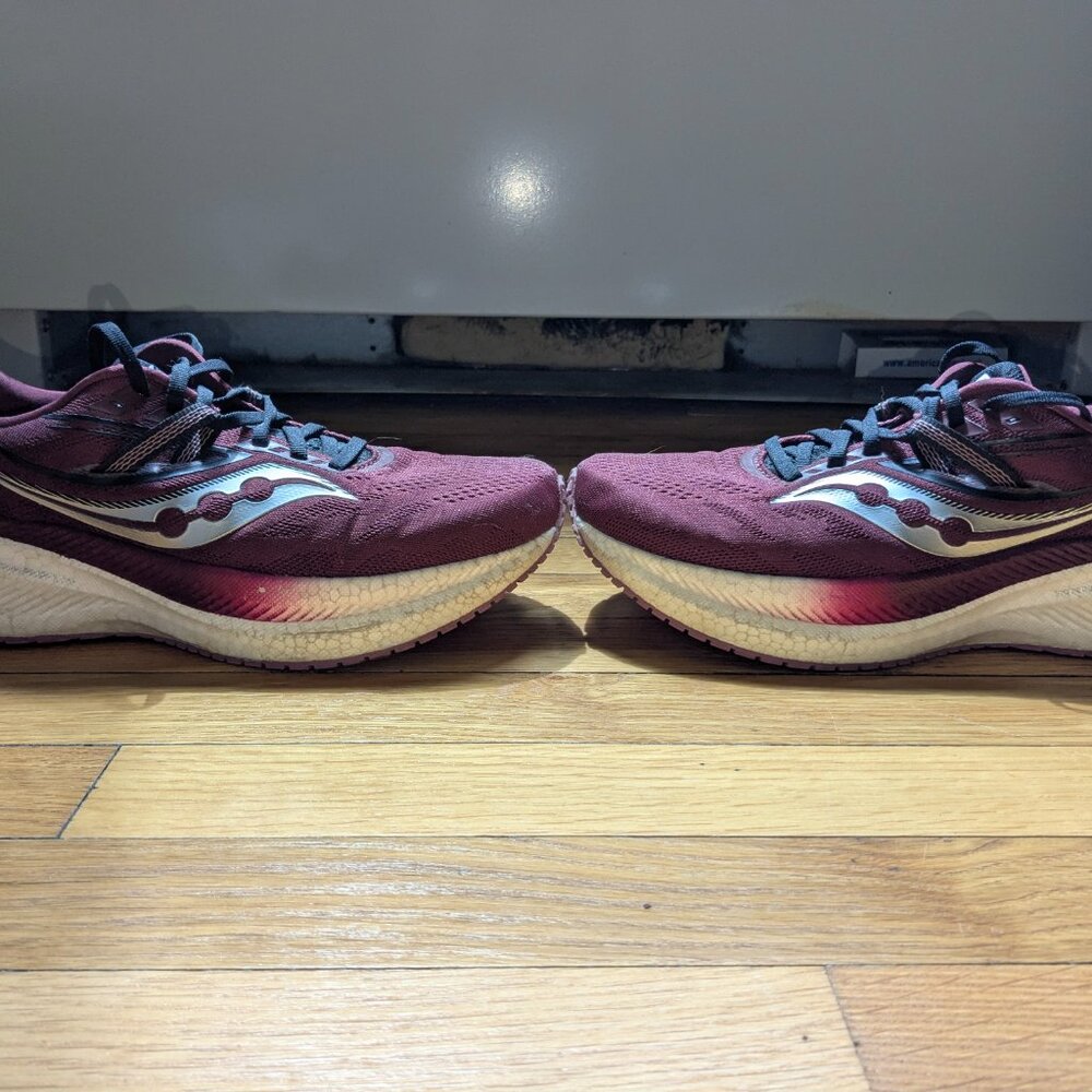 Saucony Womens Triumph 20 Shoes Sz 9.5 - Picture 4 of 6